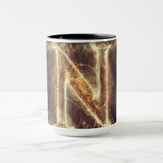 Caneca Alphabet Mug: 'N'