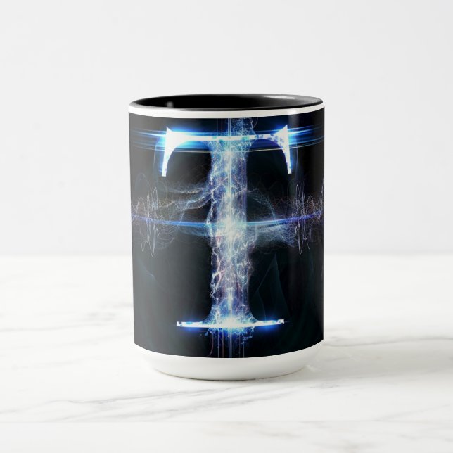 Caneca Alphabet Mug: 'T' (Centro)