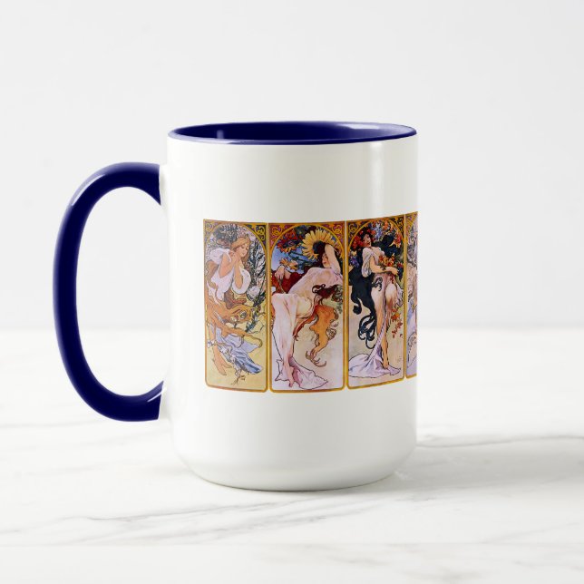 Caneca Alphonse Mucha (Esquerda)