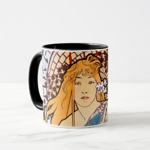 Caneca Alphonse Mucha