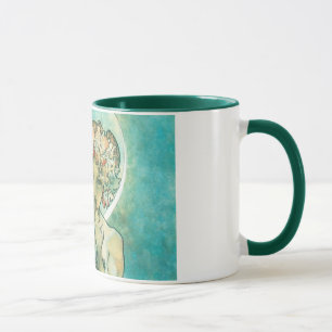 Caneca Alphonse Mucha Moonlight Clair De Lune Art Nouveau