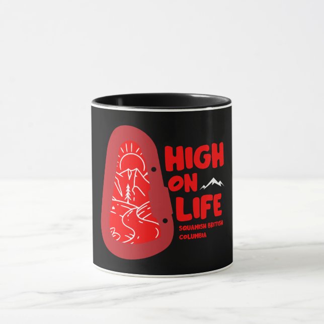 Caneca Alpinismo Esmagado Canadá (Centro)