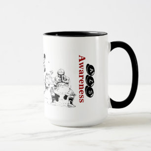 Caneca ALS Awarness Ringer Mug