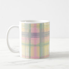 Caneca alta da xadrez Pastel