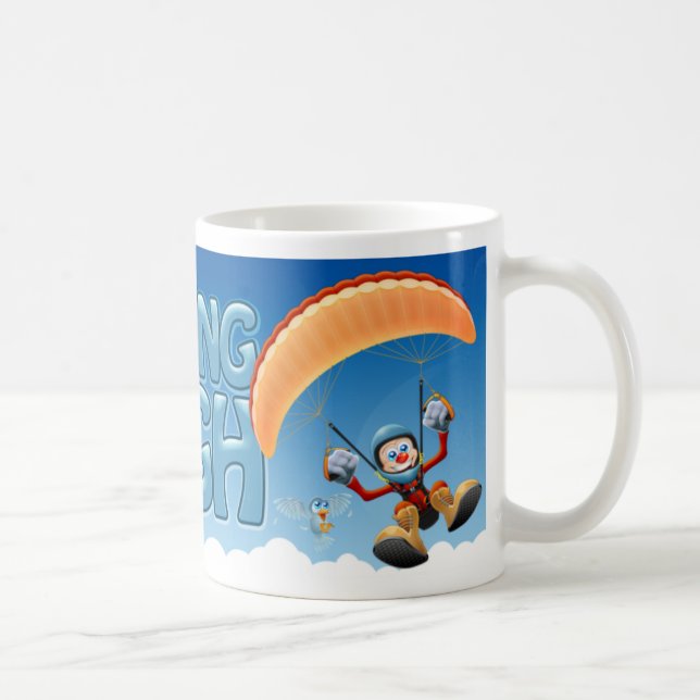 Caneca alta de voo do Paraglider (Direita)
