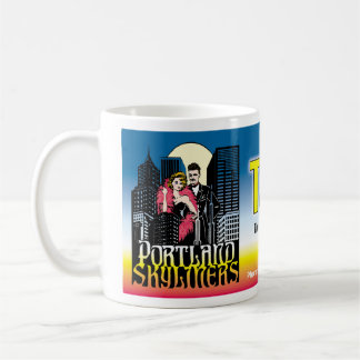 Caneca alta do clube de Portland Skyliners