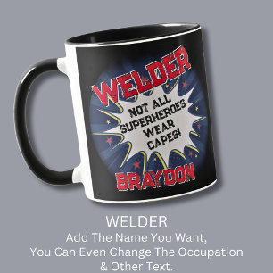Caneca Alterar Texto do Nome - Solder - Nem Todos os Supe