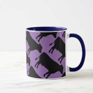 Caneca Alterar Vaca Preta de Fundo