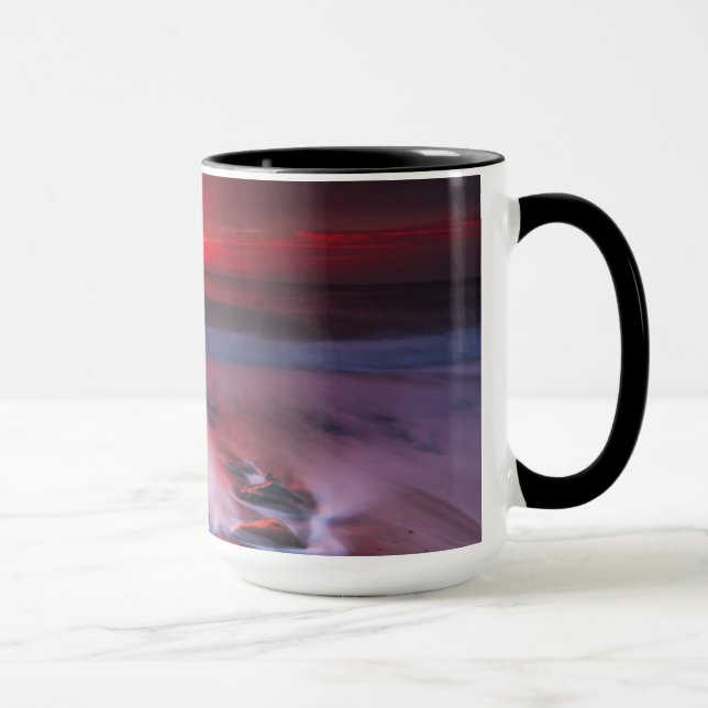 Caneca Alvorecer sobre o mar tormentoso (Direita)