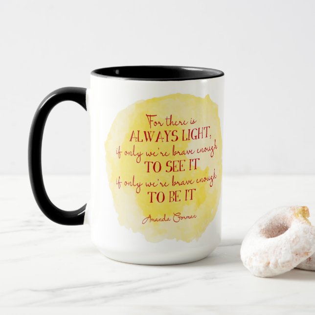 Caneca Amanda Gorman Cita Mug (Com Donut)
