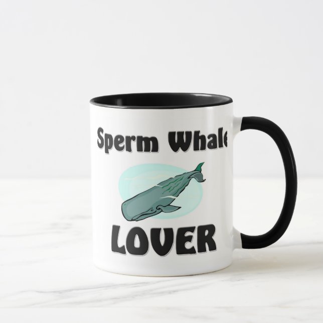 Caneca Amante da baleia de esperma (Direita)