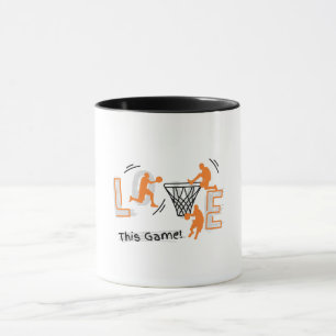 Caneca Amante de Basquetebol