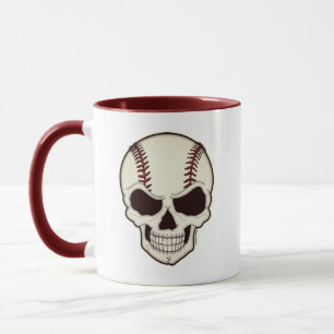 Caneca Amante de Beisebol Até a Morte Gráficos Malucos