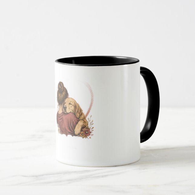Caneca Amante de cachorro  (Frente Esquerda)