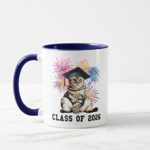 Caneca Amante de Gatos da Turma de 2026