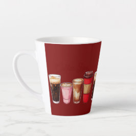 Caneca Amante de Latte | Presente de Canecas de Ca