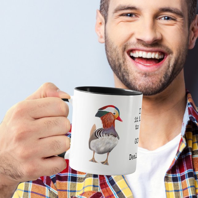 Caneca Amante de Pato Mandarim (Criador carregado)