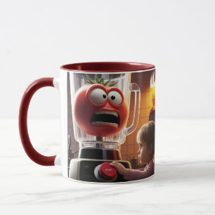 Caneca Amante de tomate de garota fantástica