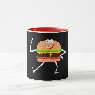Caneca Amante do hamburguer