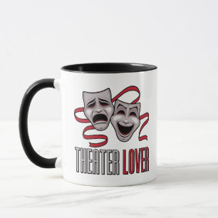 Caneca Amante do Teatro de Comédia e Tragédia
