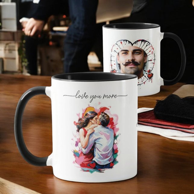 Caneca amantes da placa de Férias Soft (Criador carregado)