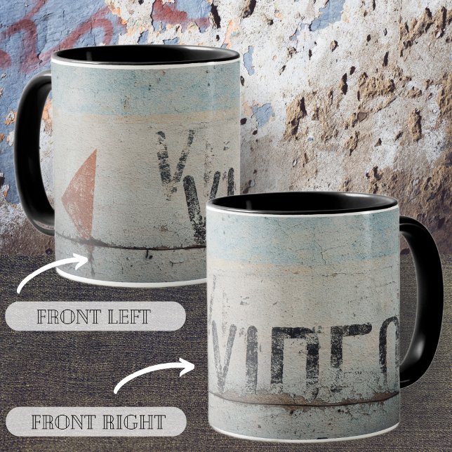 Caneca Amantes de filmes cinematográficos do estilo loft  (Criador carregado)