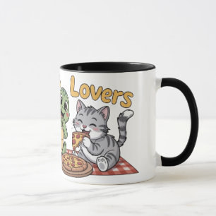 Caneca Amantes de pizza