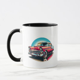 Caneca amantes do velho carro usa