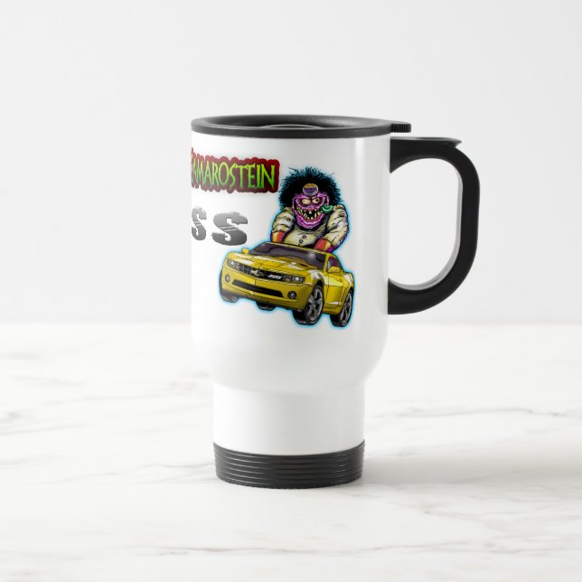 Caneca amarela da viagem ao trabalho de Chevy (Direita)