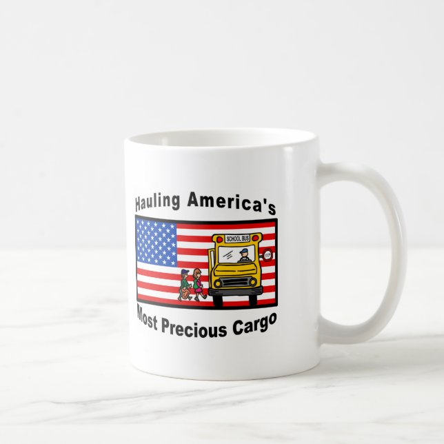 Caneca amarela do auto escolar - personalizada (Direita)