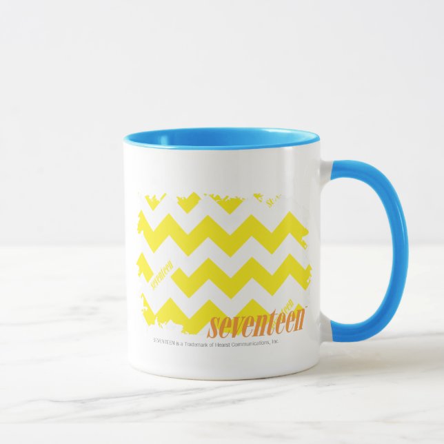Caneca Amarelo 2 do ziguezague (Direita)