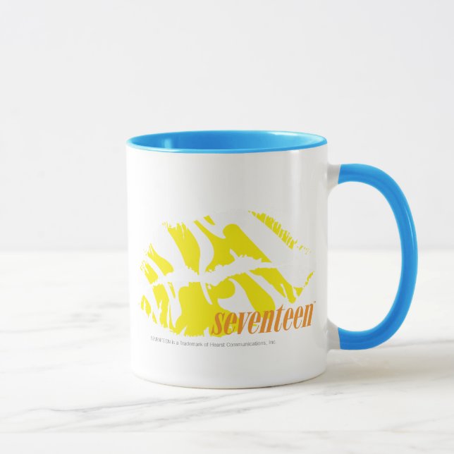 Caneca Amarelo da zebra (Direita)