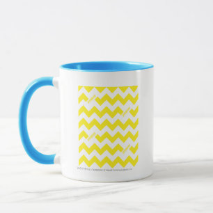 Caneca Amarelo do ziguezague