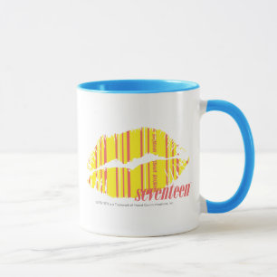 Caneca Amarelo fino das listras