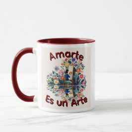 Caneca Amarte es un Arte