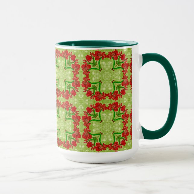 Caneca Amaryllis Mug Natal (Direita)