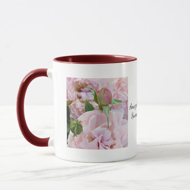 Caneca Amazing Grace Roses Mug SVG (Esquerda)
