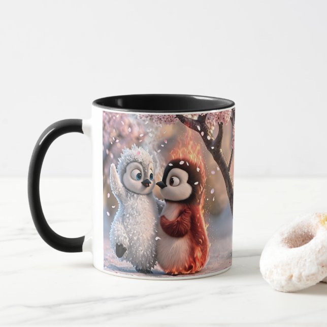 Caneca Amber and Frosty - Cherry Blossom Cup (Com Donut)