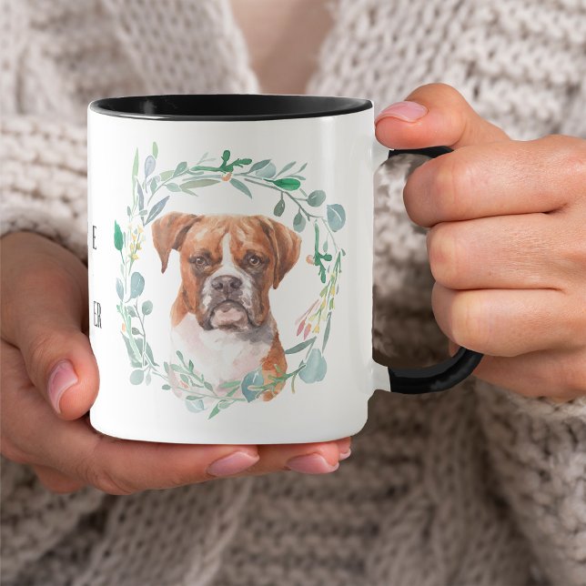 Caneca Ame A Minha Boxeira Coffee Mug (Criador carregado)