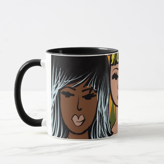 Caneca Ame a pele que você está em Mug (Esquerda)