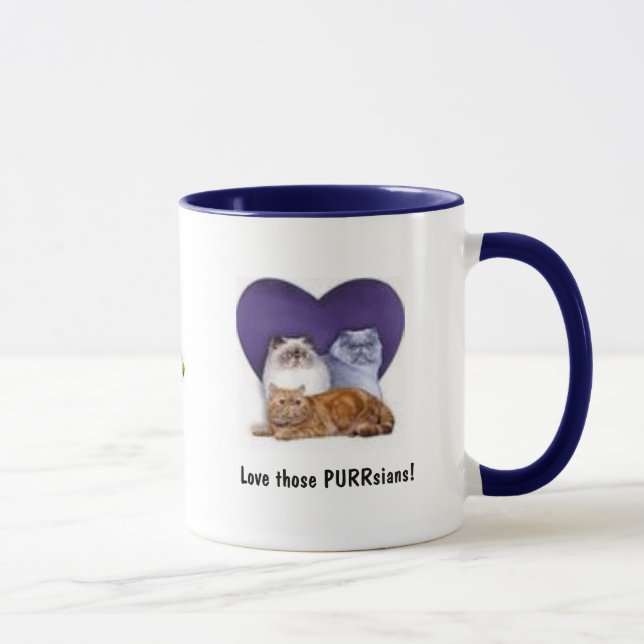 Caneca Ame aquele PURRsians! (Direita)