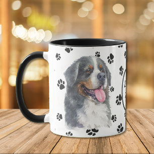 Caneca Ame O Meu Cachorro da Montanha Bernese