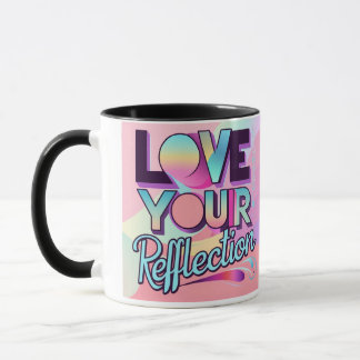 Caneca Ame Sua Reflexão