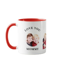 Ame Você Mamãe Foto Personalizada Personalizada Da