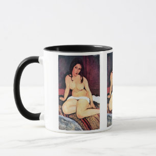 Caneca Amedeo Modigliani - Mulher Sentada