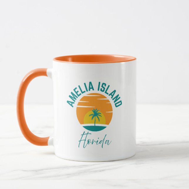 Caneca Amelia Island Florida Coffee Mug (Esquerda)