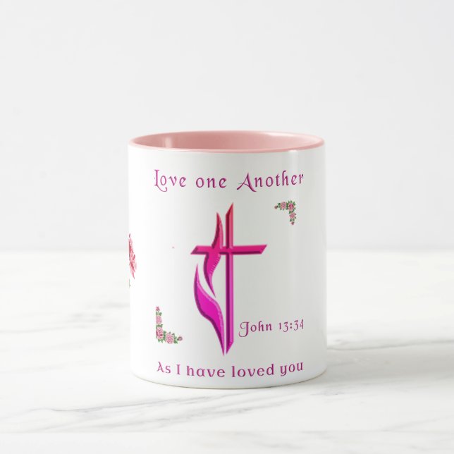 Caneca Amem uns aos outros (Centro)