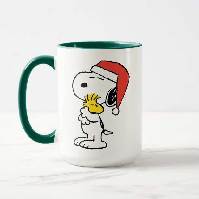 Caneca Amendoins | Abraços de Férias Snoopy & Woodstock (Esquerda)