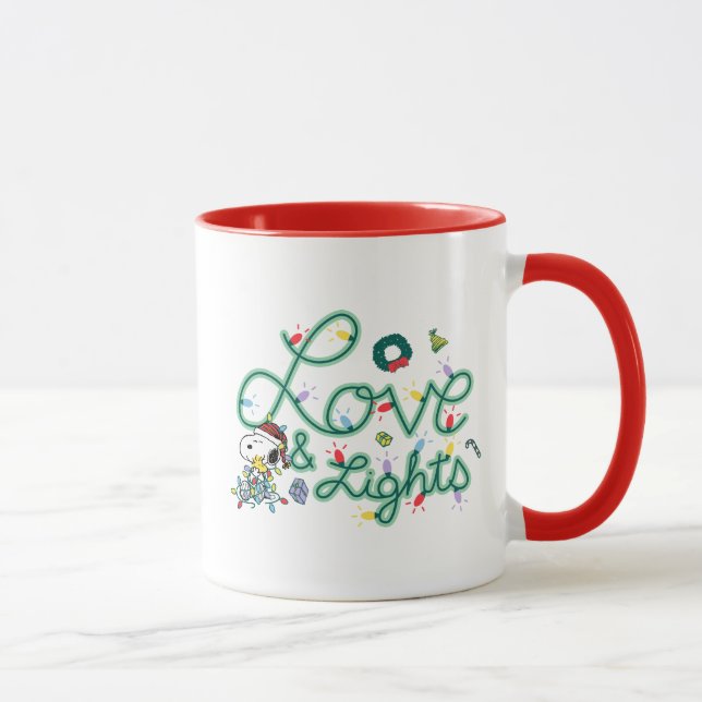 Caneca Amendoins | Amor e Luzes de Natal (Direita)