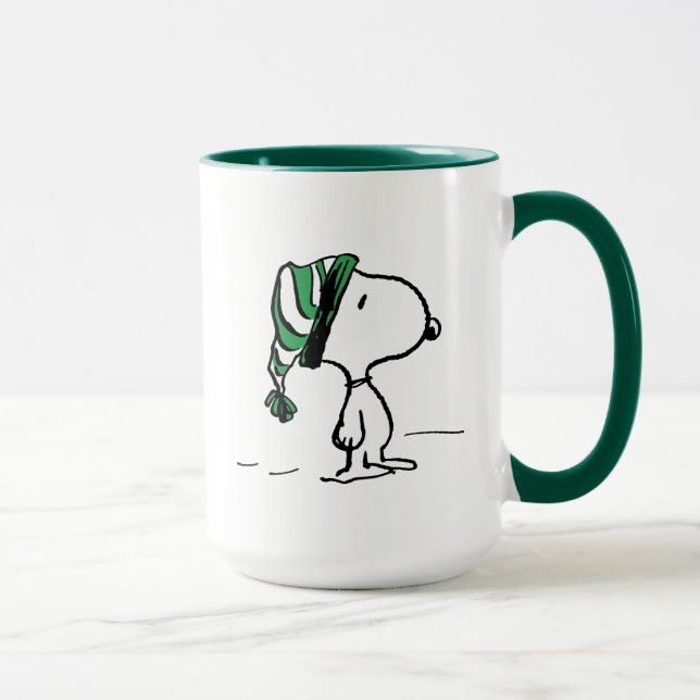 Caneca Amendoins | Boné de Neve Verde Snoopy (Direita)